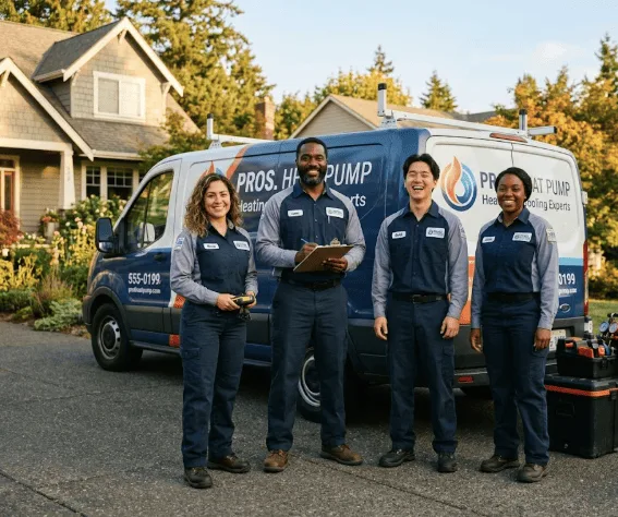 Heat Pump Installation company in Cushing, TX